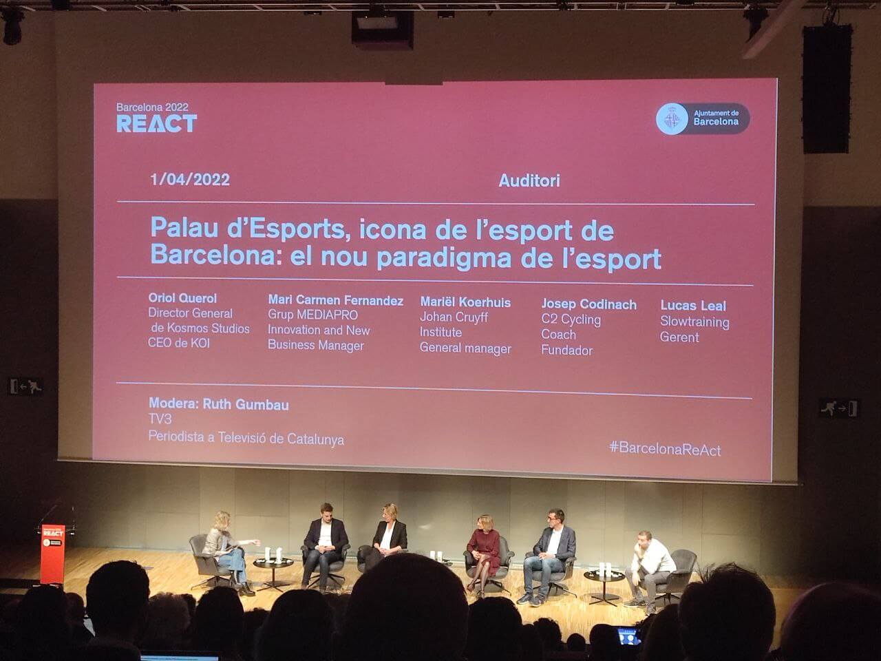Barcelona Sports Hub en el REACT 2022